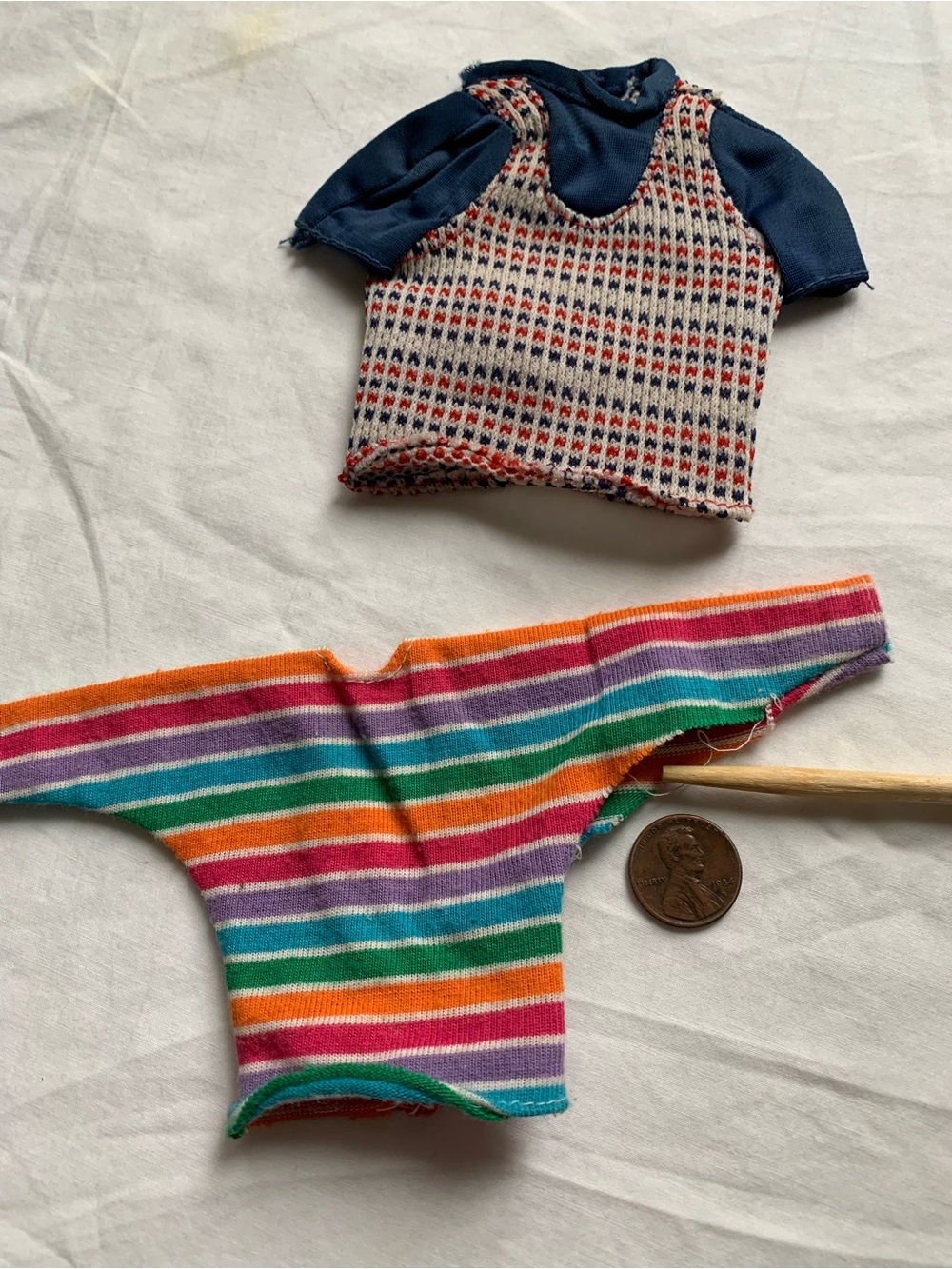 Vintage 1970s Barbie Clothing Lot - 2 "Best Buy" Fashion Tops (TLC) - Picture 5 of 8
